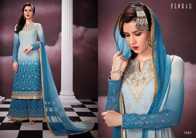 Floral Malika 2 Heavy Georgette Designer Salwar Suits